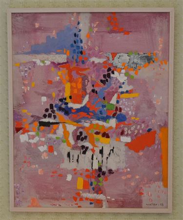 Cobalt Violet, 1956. by Hans Moller - Auction record, sale price, and art valuation. Compare with similar artists and explore comparable artworks.