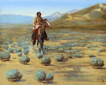 Indian on Horseback