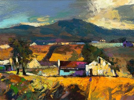 Landscape with Farm Buildings
