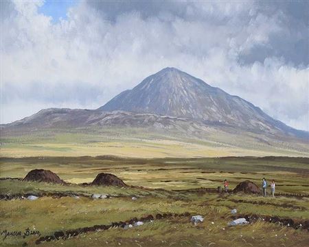 BOGLAND, ERRIGAL MOUNTAIN, COUNTY DONEGAL