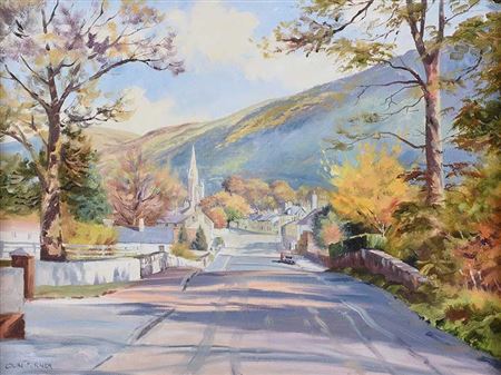 ROSTREVOR FROM THE GLEN BRIDGE, WARRENPOINT ROAD