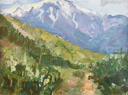 Sample artwork by Abidzhan Saibzhanovih Bakirov - View similar artists and auction records