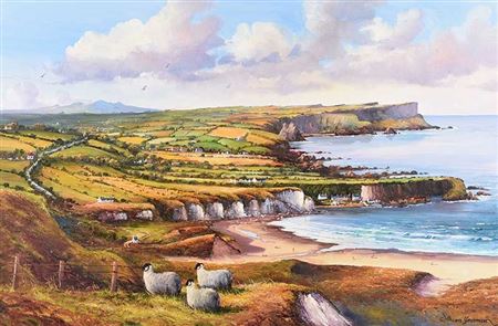 WHITEPARK BAY, COUNTY ANTRIM by William Yeaman - Auction record, sale price, and art valuation. Compare with similar artists and explore comparable artworks.