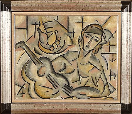 Cubist composition