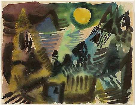 "Aufgehender Vollmond"