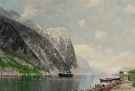 Norwegische Fjordlandschaft