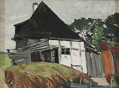 Bauernhaus mit Scheune