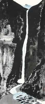 Nine Dragon Falls on Diamond Mountains