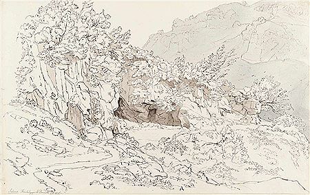 In the valley of St. Benedict near Subiaco