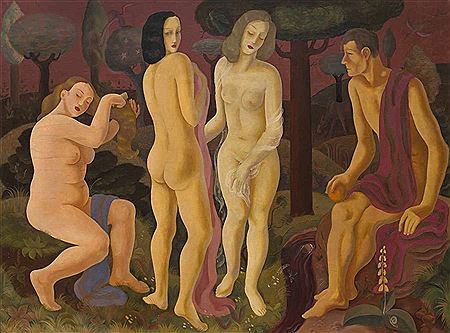 Sample artwork by Richard Ziegler (1891 - 1992), known for painting - View similar artists and auction records