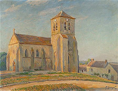 Sample artwork by Paul Hoeniger (1865 - 1924), known for landscape, streetscene and interior genre painting - View similar artists and auction records