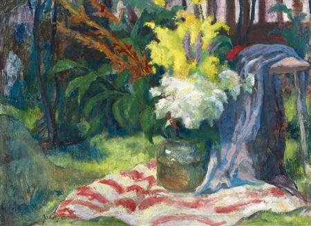 Still Life of Flowers in the Garden, 1930s