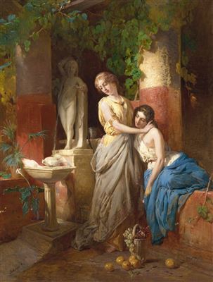 Court in Pompeii