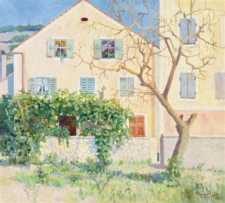 Sample artwork by Romek Arpad (1883 - 1960), known for still life painting - View similar artists and auction records