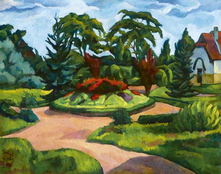 Park (The Park of the Art Colony), first half of the 1910s