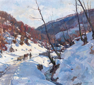 Sunny Nagybánya (Winter), 1935