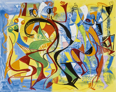 Playful Figures, 1974