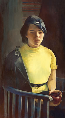 Parisian Student Girl, end of the 1930s