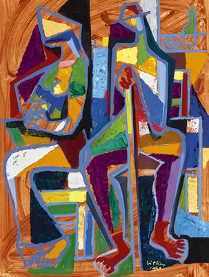 Man and Woman, 1966 by György Litkei - Auction record, sale price, and art valuation. Compare with similar artists and explore comparable artworks.