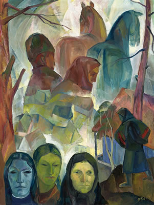 Getting off the Road (Transylvania is my Country) by Lajos Pall - Auction record, sale price, and art valuation. Compare with similar artists and explore comparable artworks.