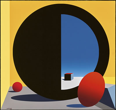 View to the Endless (Square Geometry)