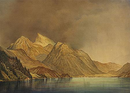 Fuschlsee bei Gewitter