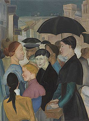 Der Regentag, 1917.