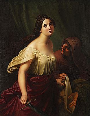 Judith mit dem Haupt des Holofernes, Ca. 1843