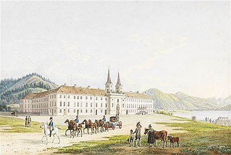 Schloss Tegernsee, Um 1830