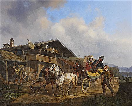 Das Almosen, 1829
