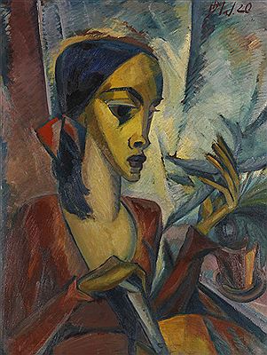 Annemarie I (Am Fenster), 1920