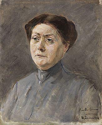Bildnis der Schauspielerin Else Lehmann. 1916.