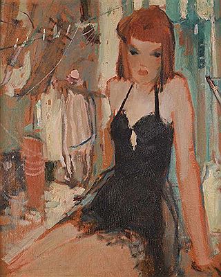 Sample artwork by Bert Heller (1912 - 1970), known for painting and illustration - View similar artists and auction records