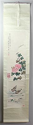 Flower and bird