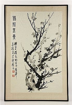 Red plum tree