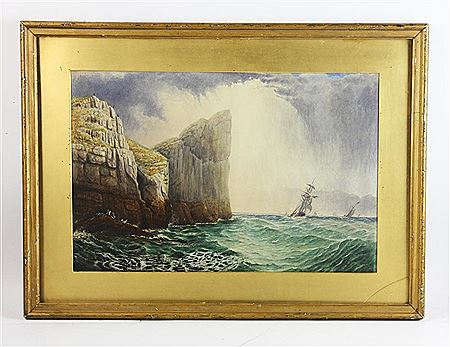 Seascape with Ships