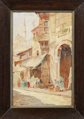 Straßenszene aus Instanbul