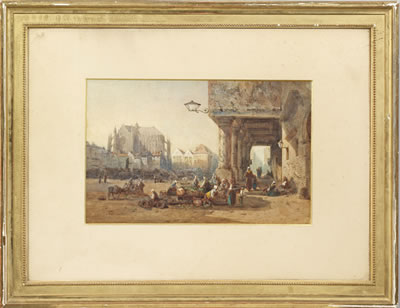 Morgenstimmung auf dem Markt