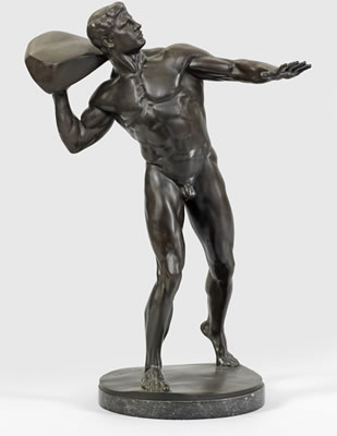 Steinstoßer by Hugo Siegwart - Auction record, sale price, and art valuation. Compare with similar artists and explore comparable artworks.