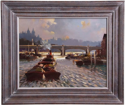 WESTMINSTER BRIDGE by Gordon Hales - Auction record, sale price, and art valuation. Compare with similar artists and explore comparable artworks.