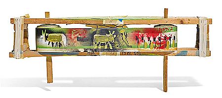 Kuhfilm nach Krüsis Art. 1979. (cow film, Krüsi style) by Hans Krusi - Auction record, sale price, and art valuation. Compare with similar artists and explore comparable artworks.