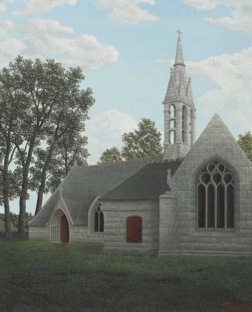 Chapelle bretonne. 1962.