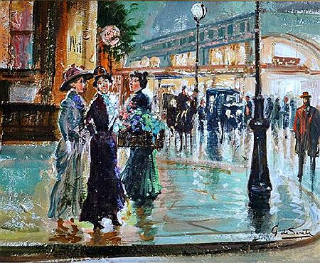 Sur les Grands Boulevards, Paris