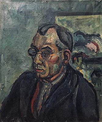 Portrait d'homme aux lunettes