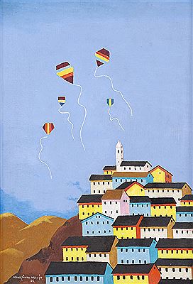 Paisagem com Pipas