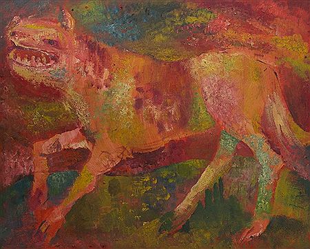 (Dingo) 1955 by John Richard Howley - Auction record, sale price, and art valuation. Compare with similar artists and explore comparable artworks.