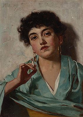 Sample artwork by Harry Baldry (fl.1887 - 1890), known for painting - View similar artists and auction records