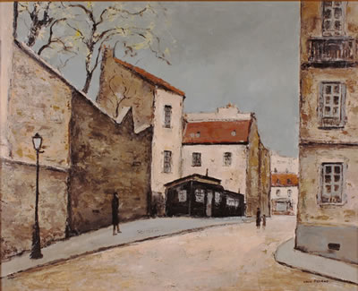 PARIS MONTMARTRE, RUE DU CHEVALIER DE LA BARRE