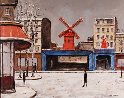 PARIS MONTMARTRE, MOULIN ROUGE