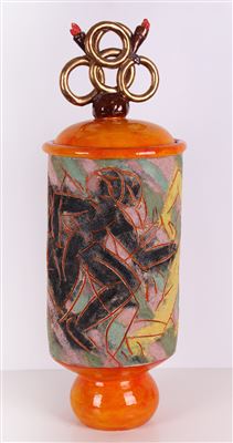 OLYMPIC LIDDED URN